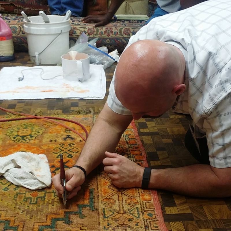 Contact a Professional Rug Cleaner