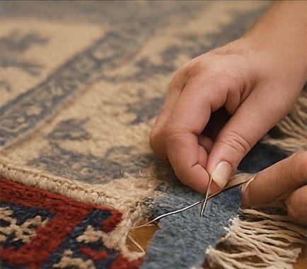 rug tear restoration